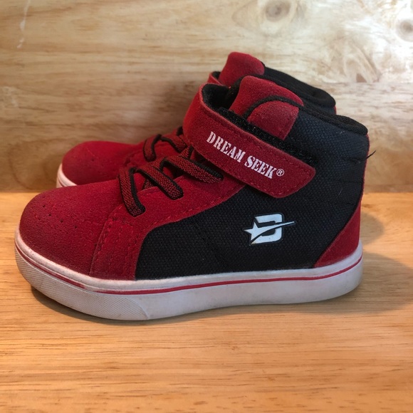 Dream Seek High Top Sneakers Boys 7 USA 23 EURO - Picture 3 of 10
